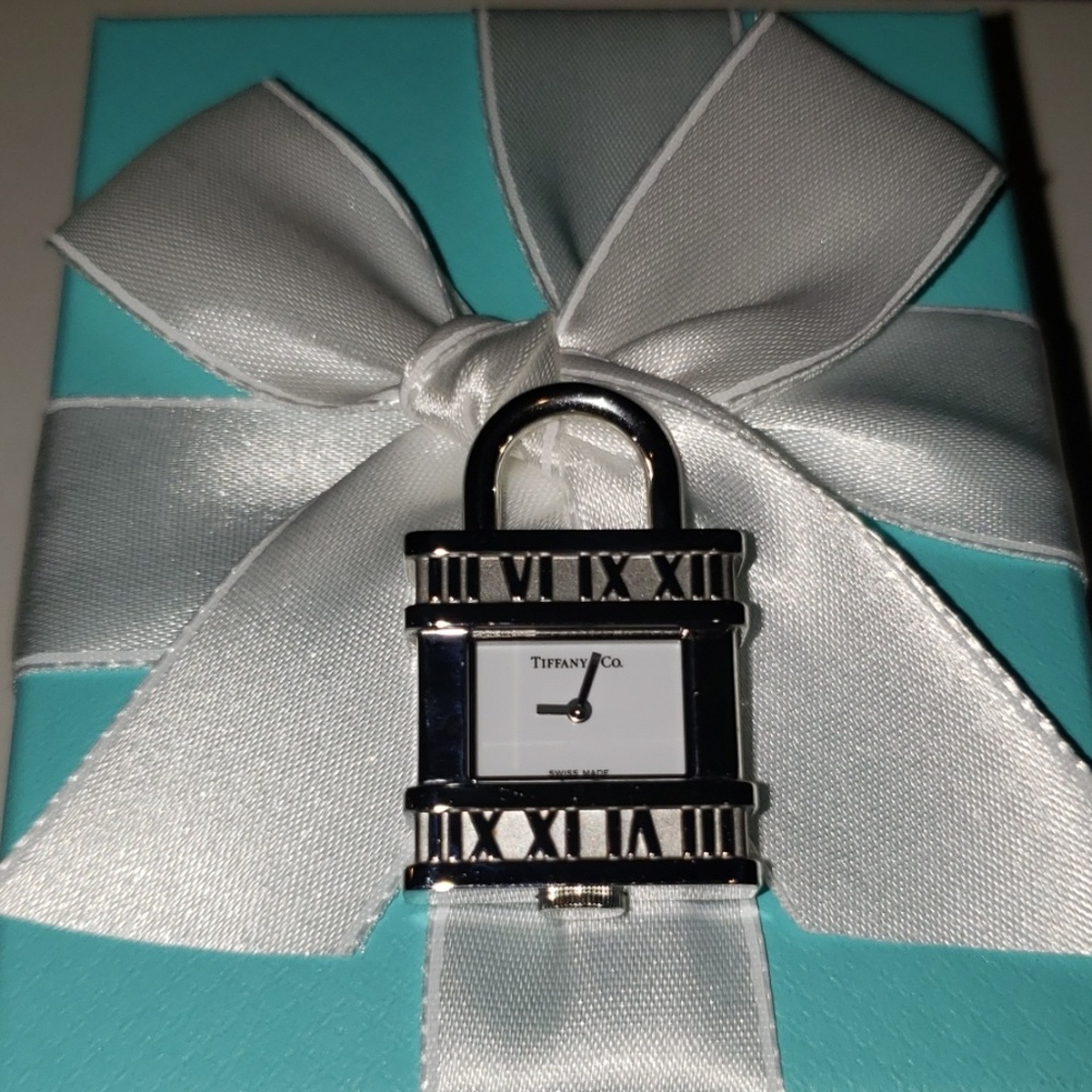 Tiffany & Co. Atlas Padlock/Clock